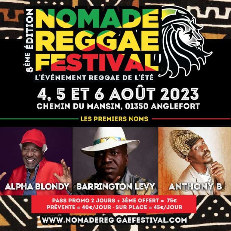 Accueil Nomade Reggae Festival site officiel